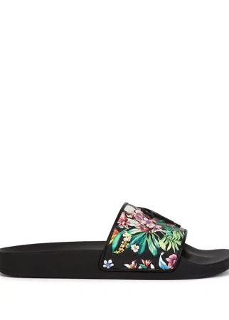 Giuseppe Zanotti шлепанцы с логотипом