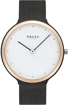 Fashion наручные  мужские часы Obaku V269GXMWMB. Коллекция Mesh