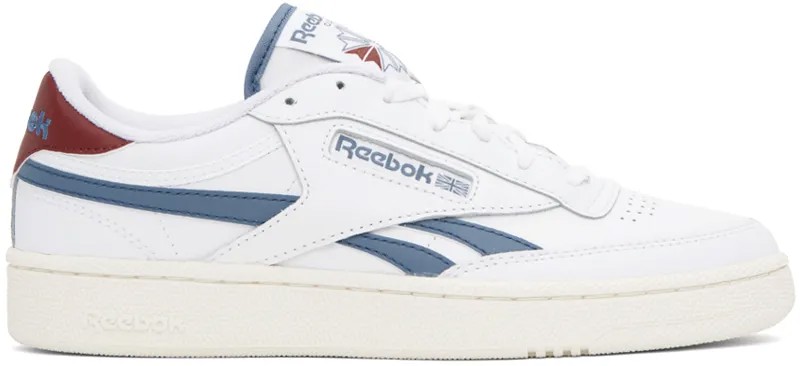 Белые кроссовки Club C Revenge Reebok Classics, цвет Ftwwht/Blusla/Chalk