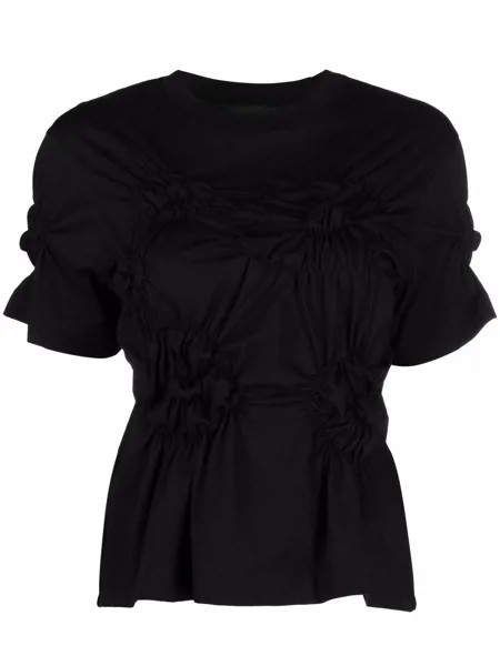 Simone Rocha футболка со сборками