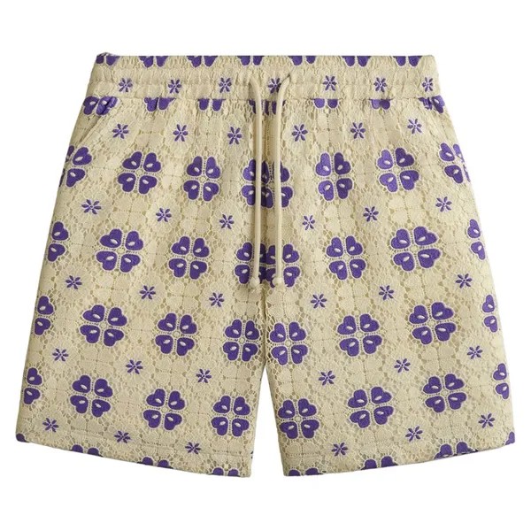 Шорты Kith Vintage Lace Lewis Short, кремовый