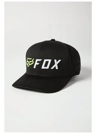 Бейсболка Fox Apex Flexfit Hat Black/Yellow, L/XL