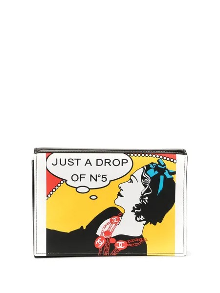 Chanel Pre-Owned клатч Drop of No.5 Comic