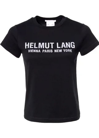 Футболка HELMUT LANG K01DW504 l черный+серебряный