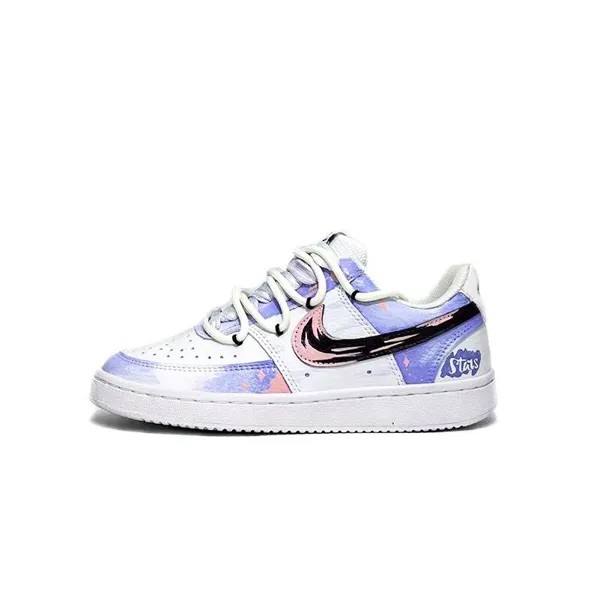 Кроссовки Nike Court Vision 1 Skateboarding Shoes Women's Low-top Purple, цвет Light Lavender