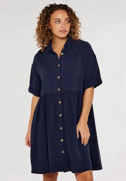 Платье-блузка BABYDOLL Apricot, цвет navy
