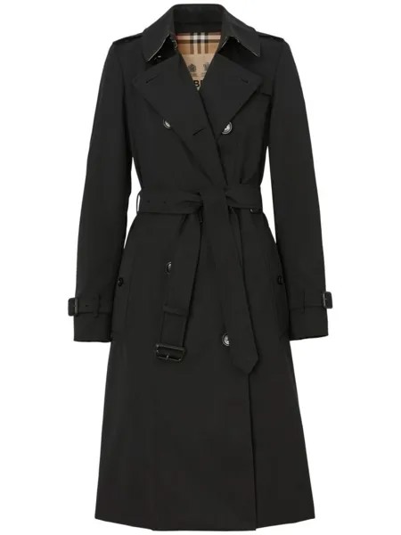 Burberry тренч Chelsea Heritage, черный