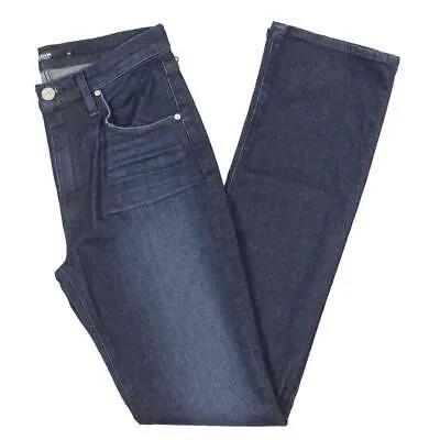 Женские темно-синие джинсовые джинсы Hudson Beth Baby со средней посадкой 29 BHFO 9658
