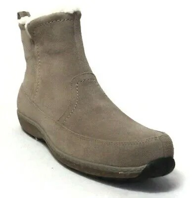 Женские непромокаемые ботинки на молнии TIMBERLAND EK.GRANBY из искусственного меха темно-серого цвета, размер 10, #8450A