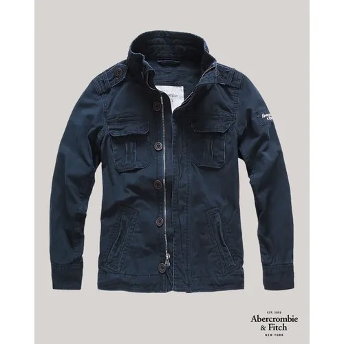 Куртка-рубашка Abercrombie & Fitch, размер S, синий