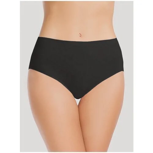 Vis-a-Vis Трусы слипы макси высокой посадки, размер XL, black