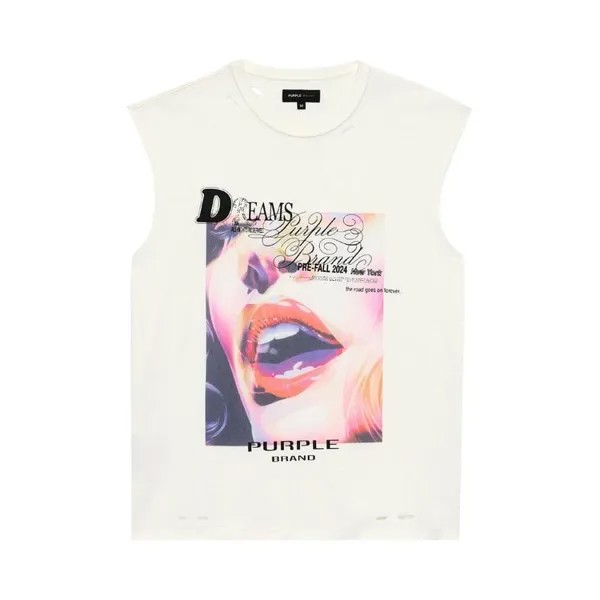Майка PURPLE BRAND Dreams Tank Top, белый
