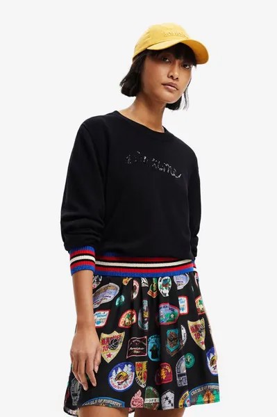 Свитер Desigual, черный