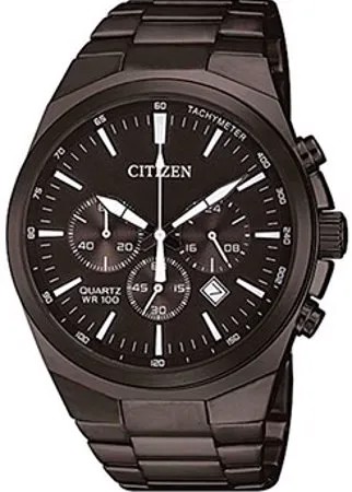 Японские наручные  мужские часы Citizen AN8175-55E. Коллекция Chronograph