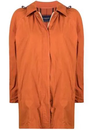 Burberry Pre-Owned парка 1980-х годов с капюшоном