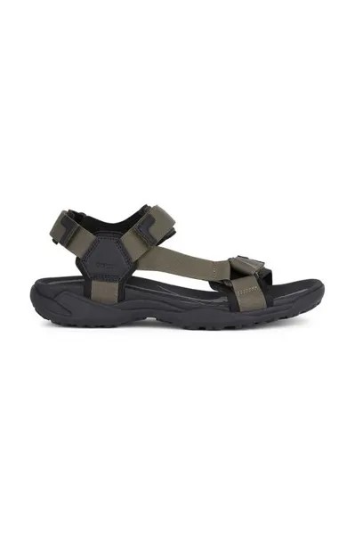 Босоножки U TERRENO + GRIP Geox, зеленый