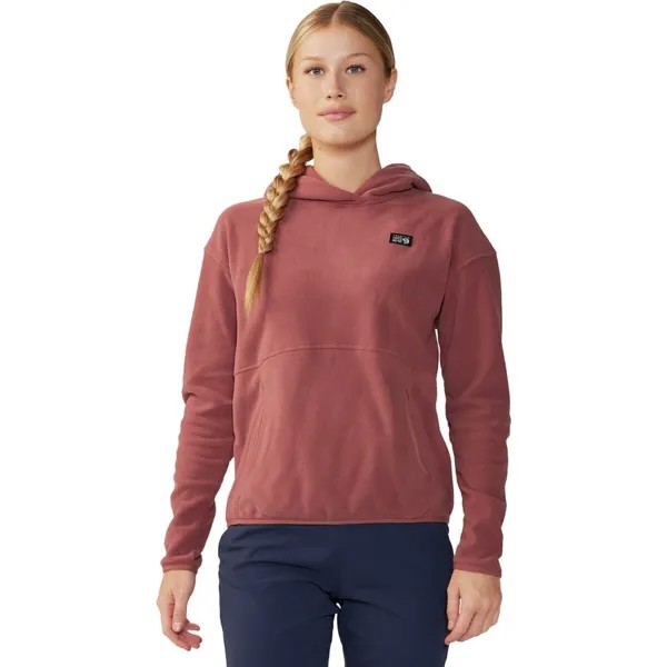 Толстовка с капюшоном microchill Mountain Hardwear, цвет clay earth