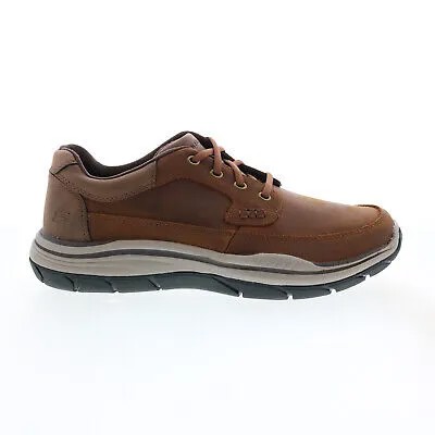 Skechers Relaxed Fit Expected 2.0 Raymer Mens Brown Oxfords Повседневная обувь