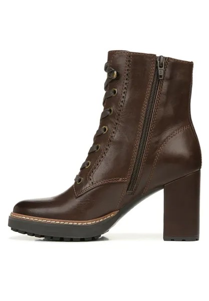 Сапоги на высоком каблуке CALLIE MID SHAFT Naturalizer, цвет chocolate brown leather