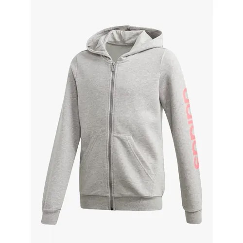 Худи adidas, размер 164, серый