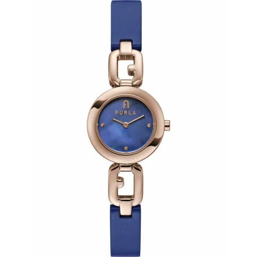 Наручные часы FURLA Basic WW00015014L3, синий, золотой