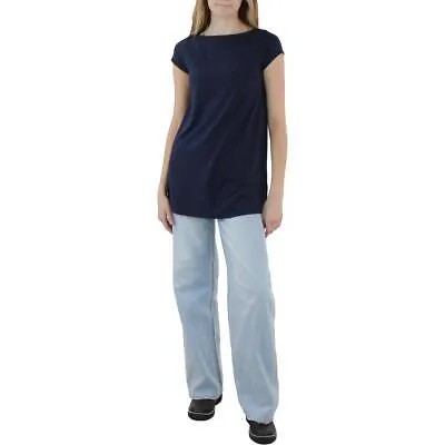 Eileen Fisher Женская рубашка с вырезом лодочкой по бокам, блузка, топ BHFO 1251