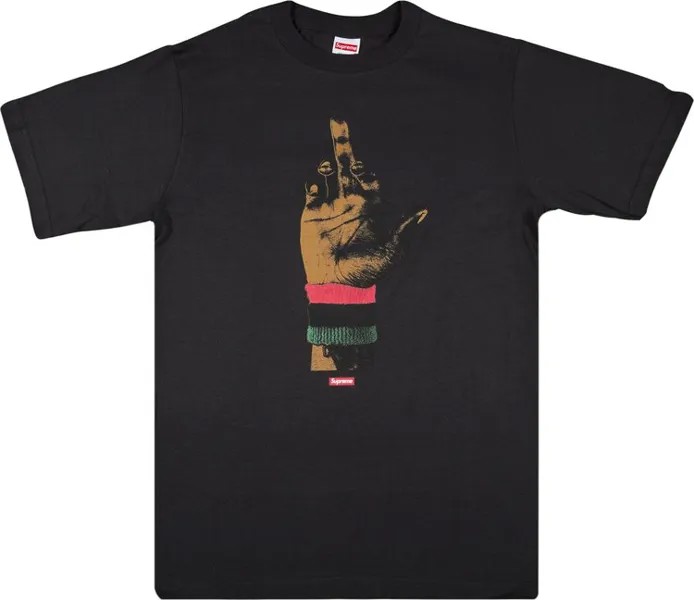 Футболка Supreme Dead Prez RBG T-Shirt 'Black', черный