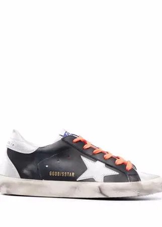 Golden Goose кеды с нашивками