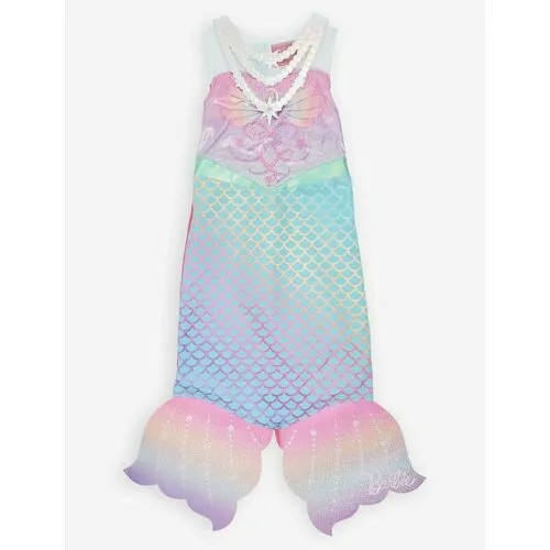 Костюм русалки с фирменным принтом Dress Up Mermaid Rainbow для детей 5-6 лет