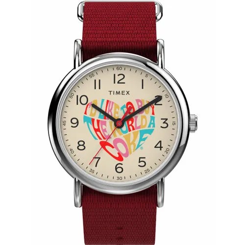 Наручные часы TIMEX Weekender, бежевый