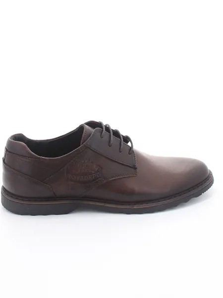 Туфли TOFA мужские демисезонные, размер 39, цвет коричневый, артикул 229077-5