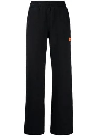 Heron Preston широкие спортивные брюки с нашивкой-логотипом