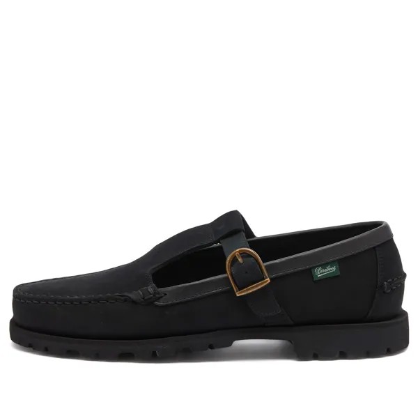 Туфли броги Drôle De Monsieur X Paraboot La Bobord, черный