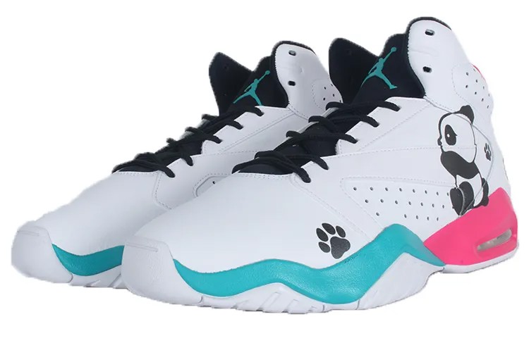 Кроссовки Jordan Lift Off Vintage Basketball Shoes Men Mid-top Blue/White/Pink, синий