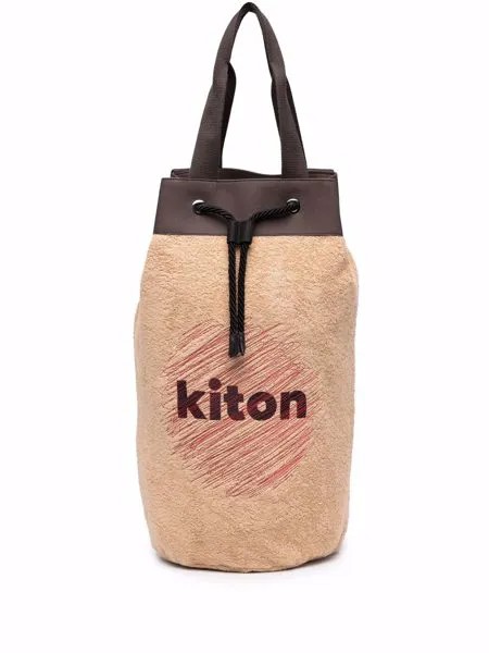 Kiton большая сумка-ведро с логотипом