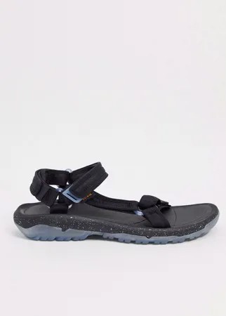 Черные сандалии Teva Hurricane-Черный цвет