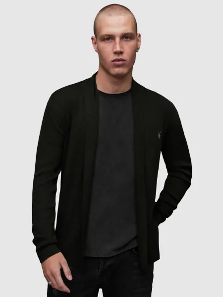 Кардиган AllSaints Mode Merino, черный