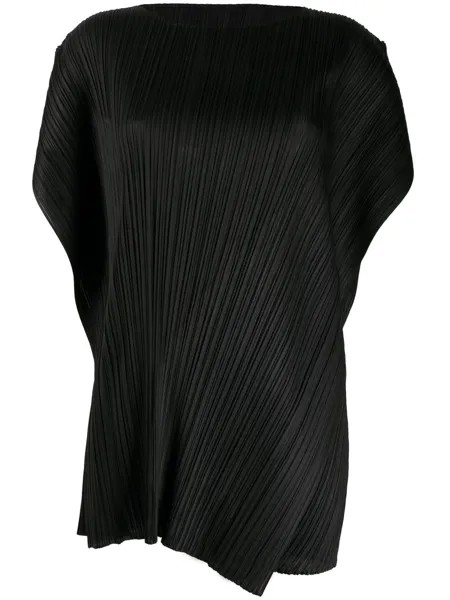 Pleats Please Issey Miyake плиссированное платье мини