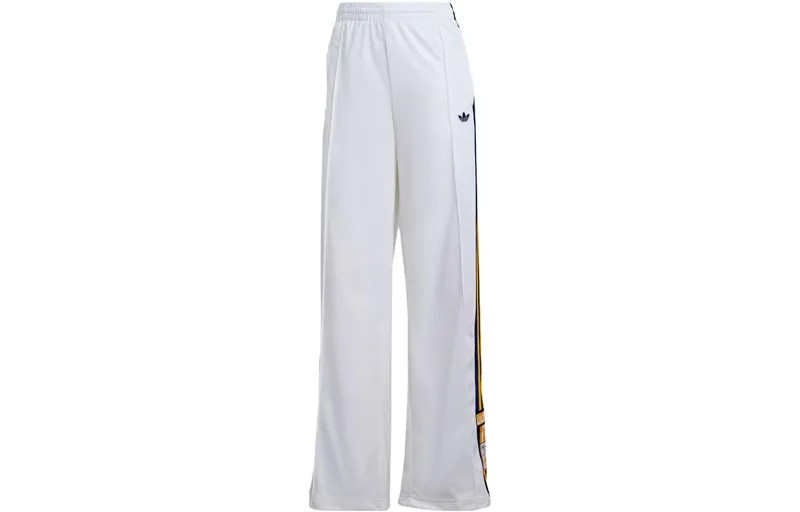 FIRABIRD Трикотажные спортивные штаны женские белые Adidas Originals