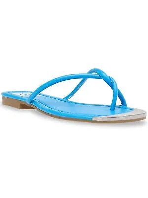 DOLCE VITA Женские сандалии без шнуровки Penni на блочном каблуке синего цвета с кепкой, 6,5 м