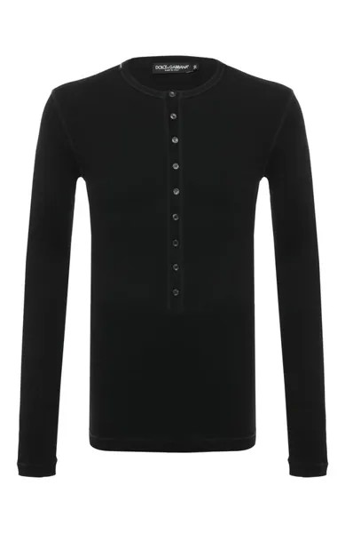 Хлопковый лонгслив Dolce & Gabbana