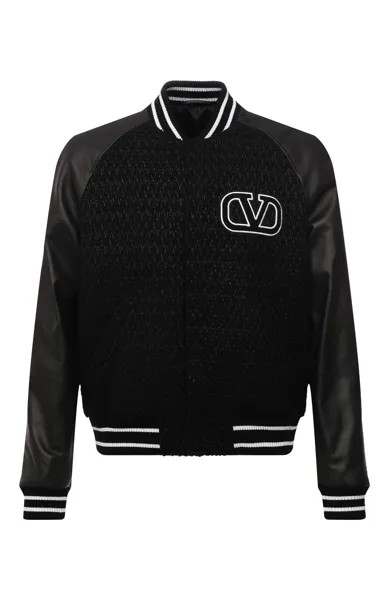 Комбинированный бомбер Valentino