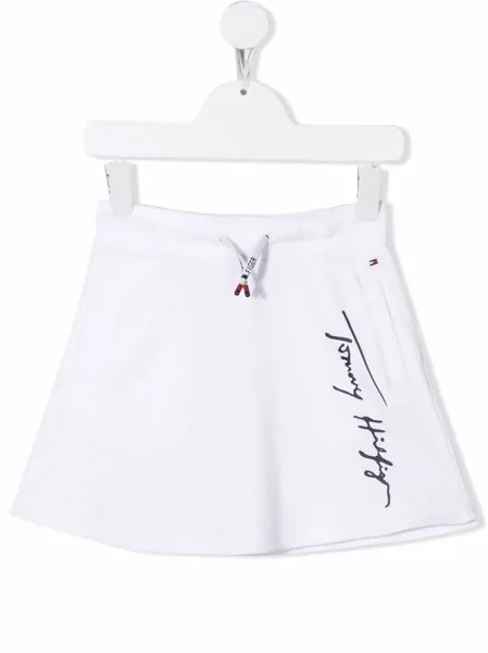 Tommy Hilfiger Junior юбка с кулиской и логотипом