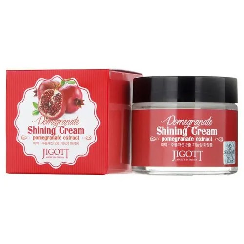 Jigott Pomegranate Shining Cream Крем для лица с экстрактом граната Shining Cream Pomegranate Extract, 70 мл
