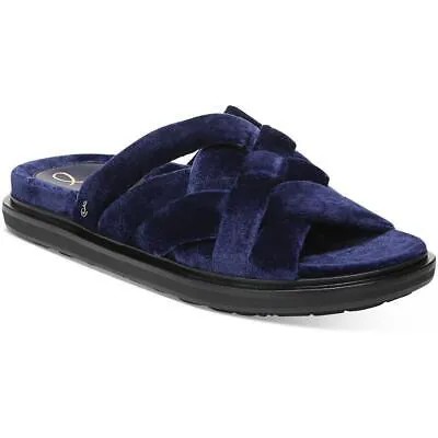 Sam Edelman Womens Vaugn Strappy Slip On Summer Slide Sandals Shoes BHFO 3804