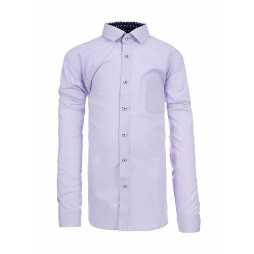 Школьная рубашка Imperator, размер 158-164, фиолетовый, лиловый