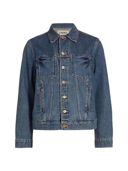 Джинсовая куртка Mack Trucker L'Agence, цвет bristol