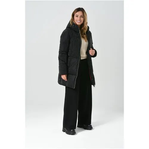 Куртка Maritta, размер 34(44RU), черный