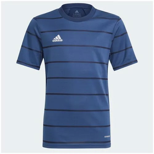 Футболка adidas, размер 128, синий