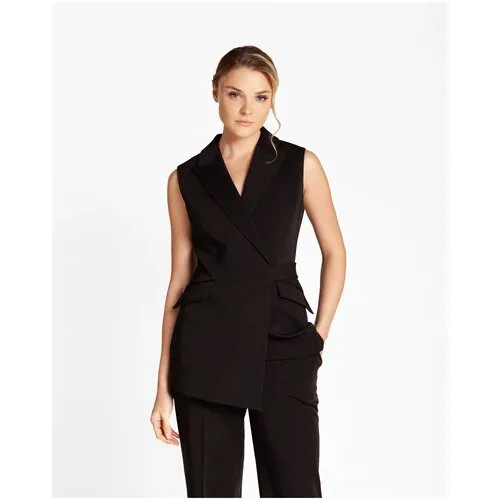 Жилет Ummami с запахом (черный, L/XL)